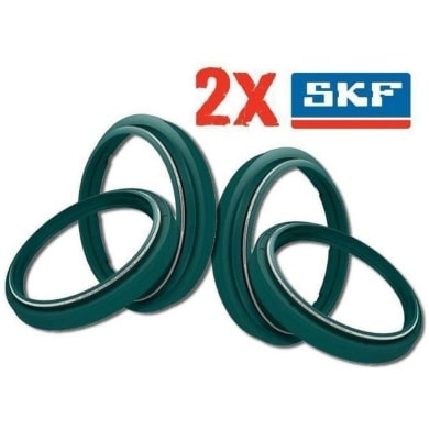 SKF Gabeldichtring + Staubkappe WP 48 Grün für 2 Seiten
