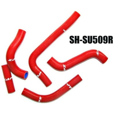 Silikon-Kühlerschlauch Suzuki RMZ450 08-14 rot