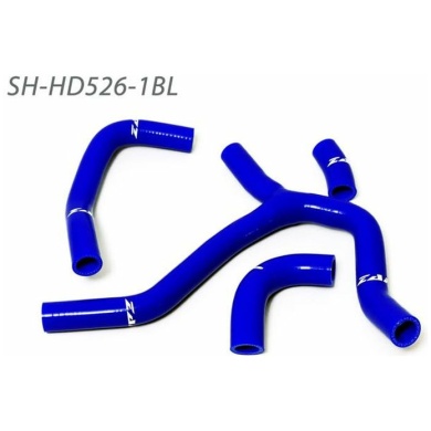 Silikon-Kühlerschlauch Honda CRF 450 13-14 blau Y-Kit 7