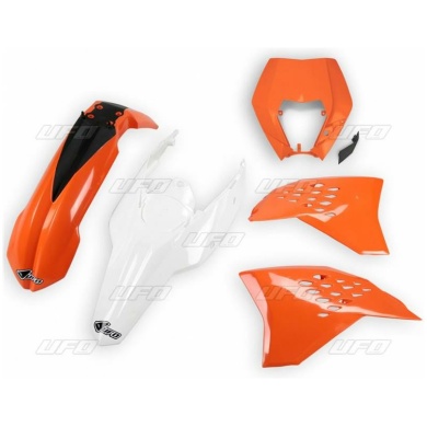 Plastikkit KTM EXC OEM orange 2011 (passt an alle Modelle laut Liste unten) 7