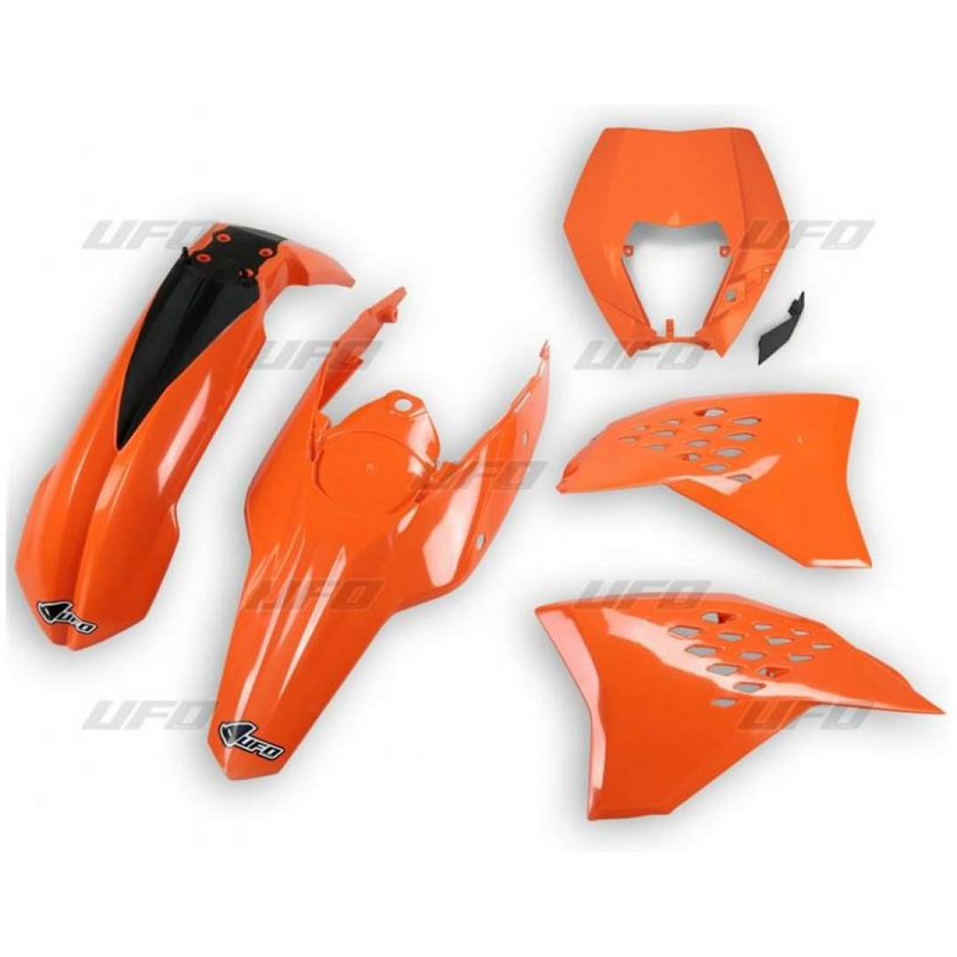 Plastikkit KTM EXC OEM orange 2009-2010 (passt an alle Modelle laut Liste unten) 3
