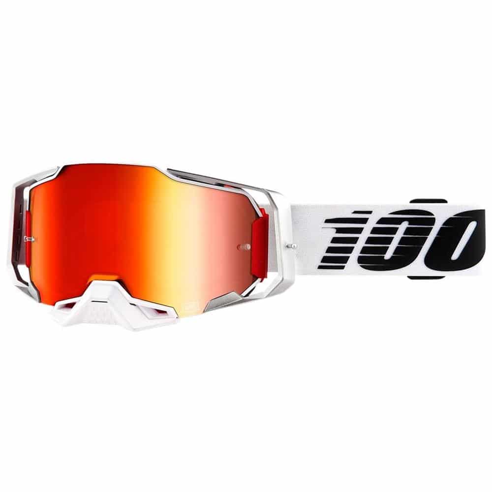 Armega | 100% Motocross Brille LITSBR verspiegelt/rot 2