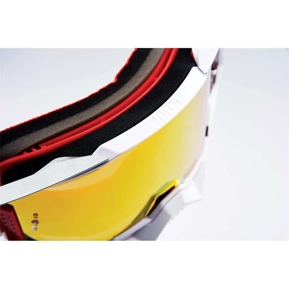 Armega | 100% Motocross Brille LITSBR verspiegelt/rot 4