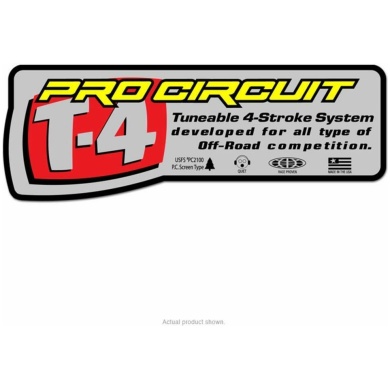 Pro Circuit Auspuffsticker T-4 7