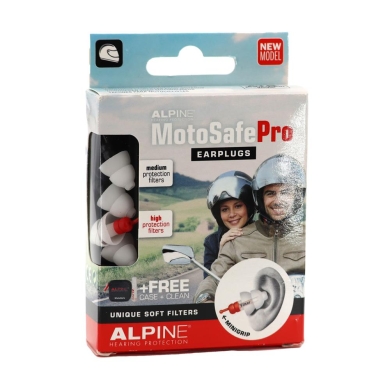Alpine MotoSafe Pro Gehörschutz Ohrstöpsel Renn- und Touringstöpsel 3