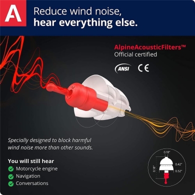 Alpine MotoSafe Pro Gehörschutz Ohrstöpsel Renn- und Touringstöpsel 4